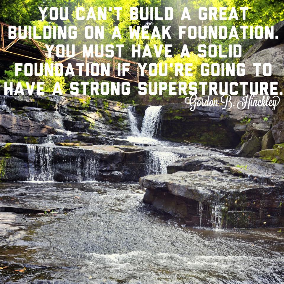 Your Strong Fitness Foundation- Waterfall by Jim Course Photography - Strong Foundation Nature The Bent On Better Podcast - Overall wellness, fitness, health, healthy living