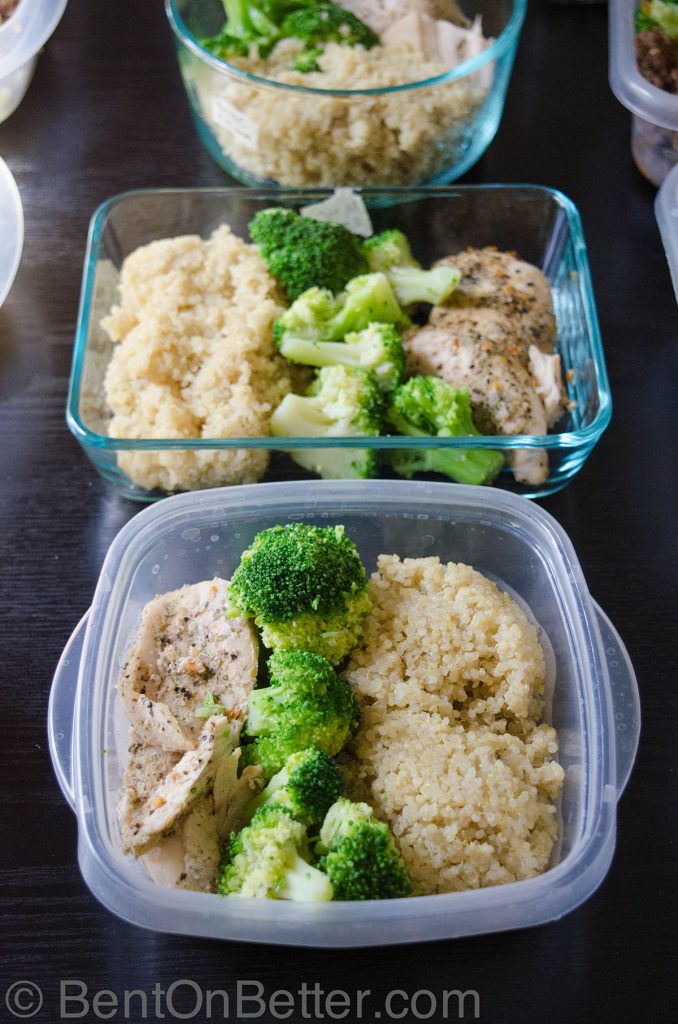Bent On Better - meal prep week 3 Better Eating For The Best You Update 1 - meal prep foods