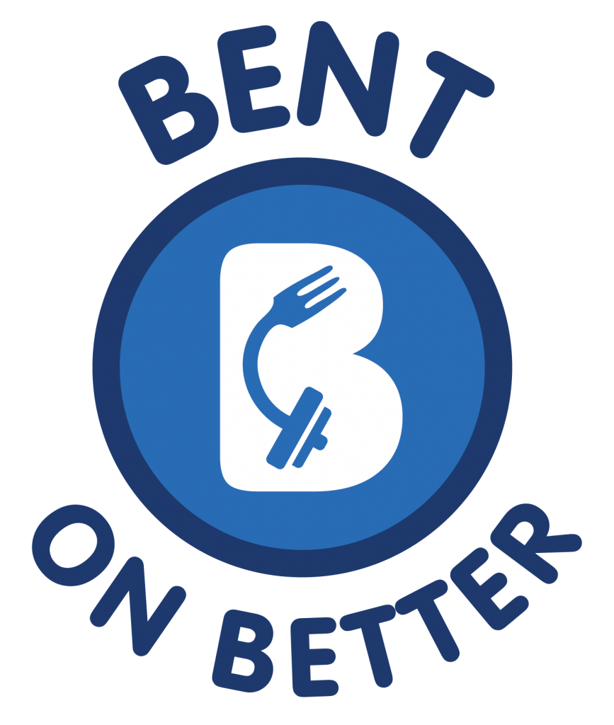 Bent On Better logo - Blue
