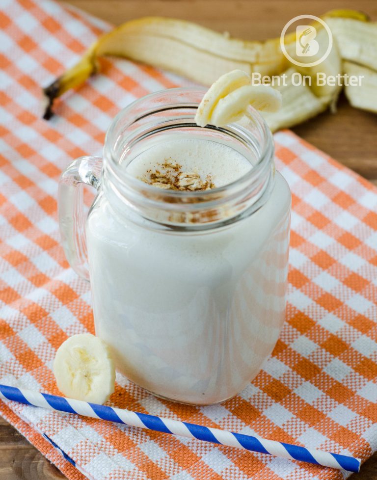 Banana-cinnamon-oat- banana smoothie