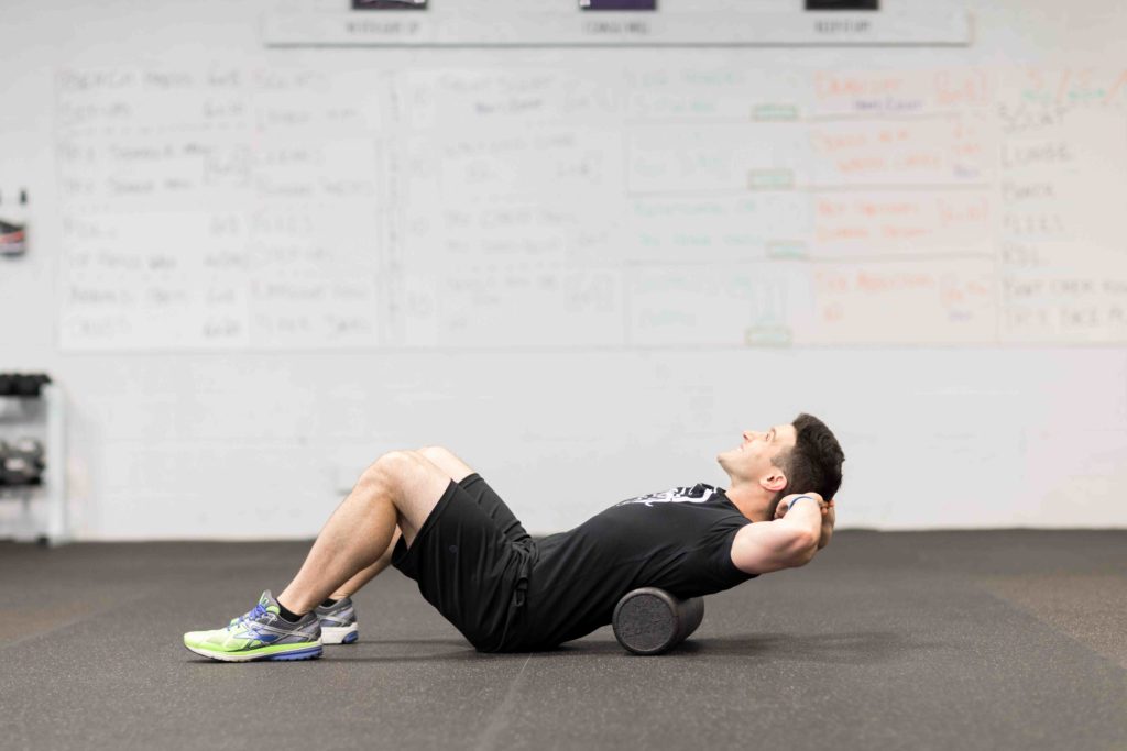 Matt-April_-How-To-Foam-Roll-Your-Upper-Back_-Bent-On-Better-gym-West-Chester-PA-personal-training