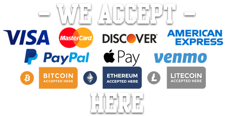 bent On Better_ we accept credit cards and crypto